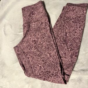 Align floral leggings